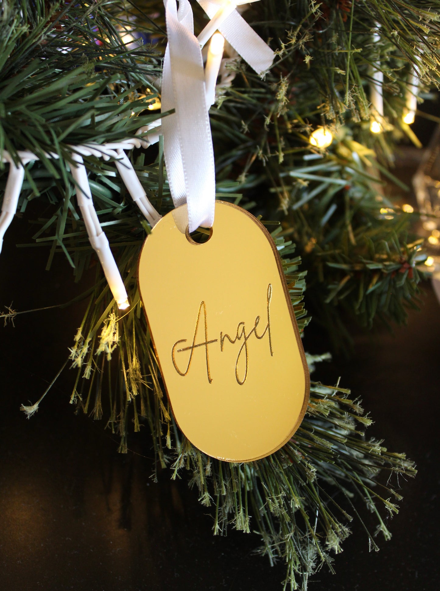 Gold Christmas Ornament