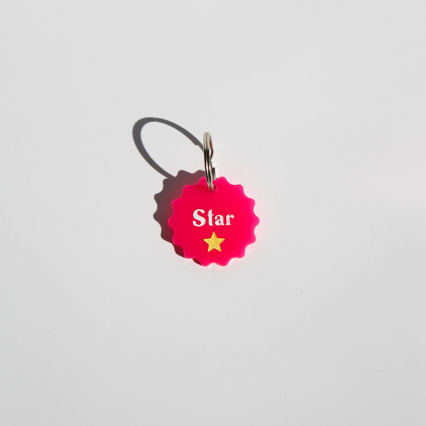 Wavy Personalized Pet Tag