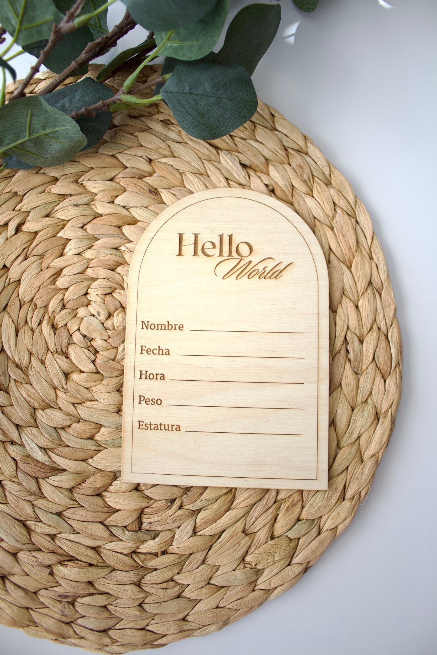 Anuncio de recién nacido